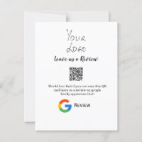 Google review zakelijke logo Scan QR review
