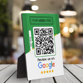 Google-Reviewen | Business Review Link QR Code Fotoplaat