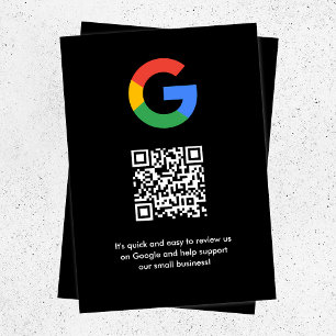 Google-Reviewen   Business Review Link QR Code Informatiekaartje