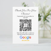 Google-Reviewen | Business Review Link QR Code Informatiekaartje (Staand voorkant)
