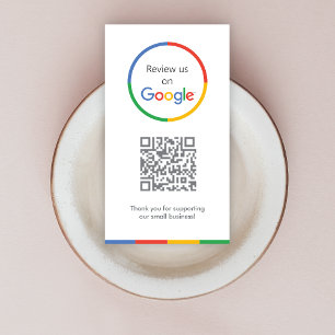 Google-Reviewen   Business Review Link QR Code Visitekaartje