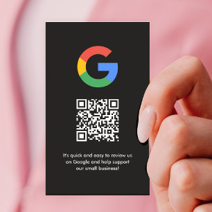 Google-Reviewen   Business Review Link QR Code Visitekaartje