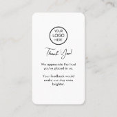 Google-Reviewen | Zakelijke Review | QR-code Busi Visitekaartje (Achterkant)