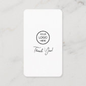 Google-Reviewen | Zakelijke Review | QR-code Busi Visitekaartje (Achterkant)