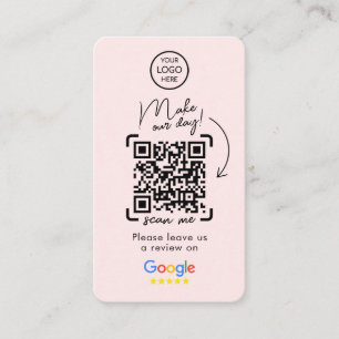 Google-Reviewen Zakelijke Review QR-code Visitekaartje