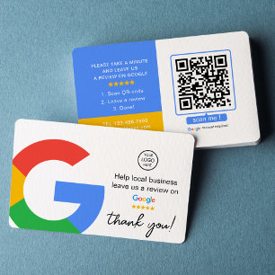 Google-Reviewen   Zakelijke Review   QR-code Visitekaartje