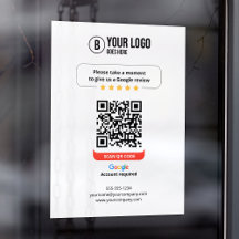 Google Reviews QR-code Beoordeel mijn bedrijf 5 st