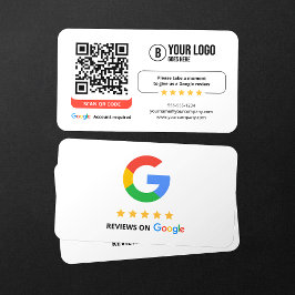 Google Reviews QR-code Beoordeel Mijn Bedrijf 5 st Visitekaartje