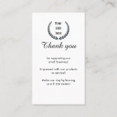 Google Reviews Tafelbord Sign | QR Code Voetstuk Visitekaartje (Achterkant)