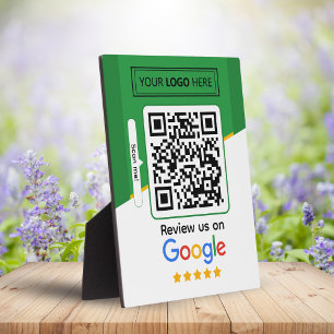 Google Reviews Zakelijke beoordelingslink QR-cod Fotoplaat