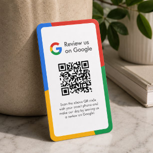 Google Reviews Zakelijke Kaart QR Code Review Li Visitekaartje