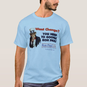 Google Ron Paul oom Sam Shirt