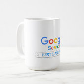Google Search Engine Color Beste pap ooit Koffiemok (Voorkant links)