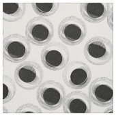 Googly eye-patroon - transparant stof (Swatch)