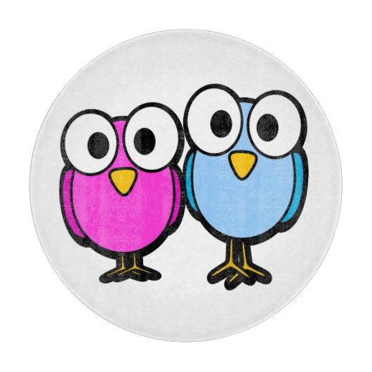 GOOGLY EYED BIRD FRIENDS SNIJPLANK (Voorkant)