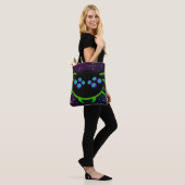 Googly Eyed Black Spider Monster Tote Bag (Op model)
