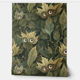 Googly Eyed Garden Botanical Behang