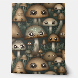 Googly Eyed Garden Botanical Behang