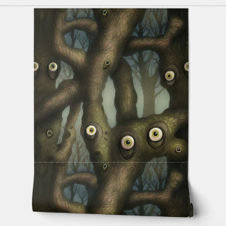 Googly Eyed Garden Botanical Behang