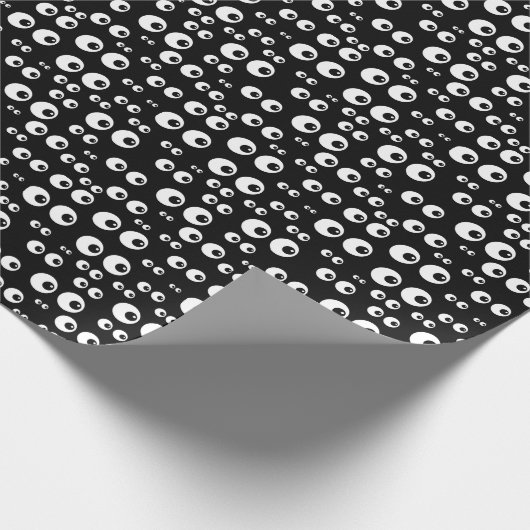 Googly Eyes Cadeaupapier (Hoek)
