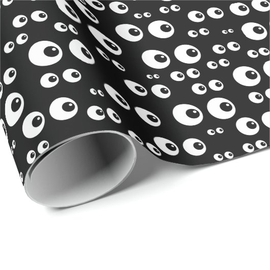 Googly Eyes Cadeaupapier (Rol Hoek)