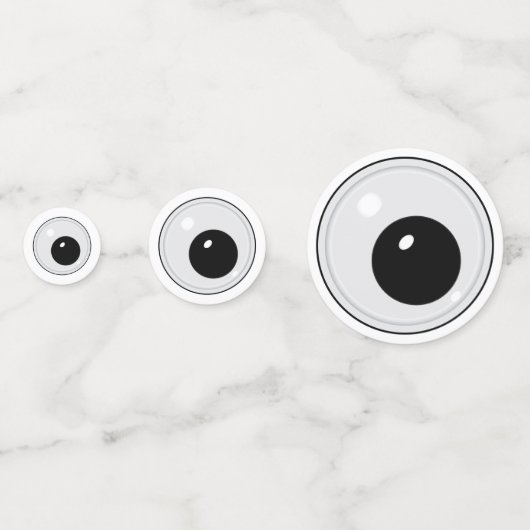 Googly Eyes Confetti (Voorkanten)