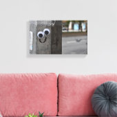 Googly Eyes Eyeball New York City Photography NYC Canvas Afdruk (Insitu (Woonkamer))