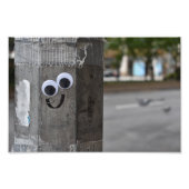 Googly Eyes Eyeball New York City Photography NYC Foto Afdruk (Voorkant)