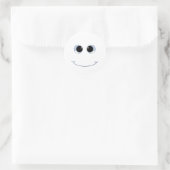 Googly Eyes Face Ronde Sticker (Tas)