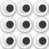 Googly Eyes Sticker (Voorkant)