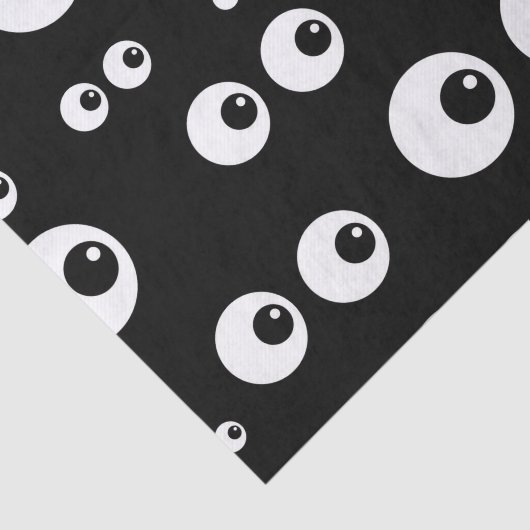 Googly Eyes Tissuepapier (Detail)
