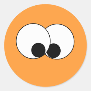 GOOGLY EYS RONDE STICKER