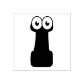 Googly Letter I Rubber Stamp Rubberstempel (Afrduk)