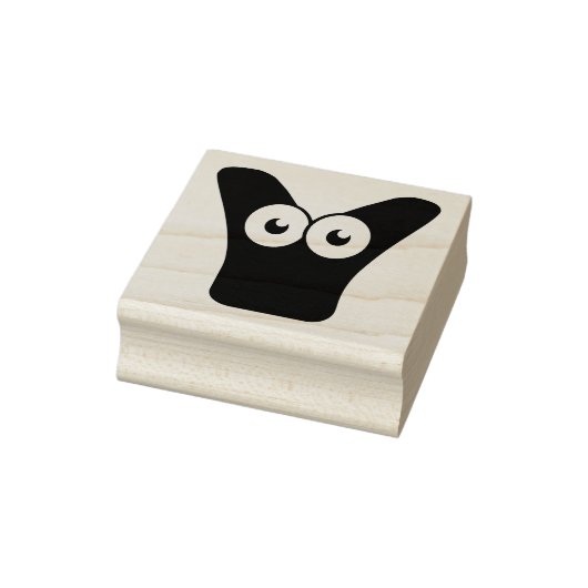 Googly Letter V Rubber Stamp Rubberstempel (Stempel)