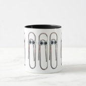 Googly-oyed Paperclips Mok (Midden)