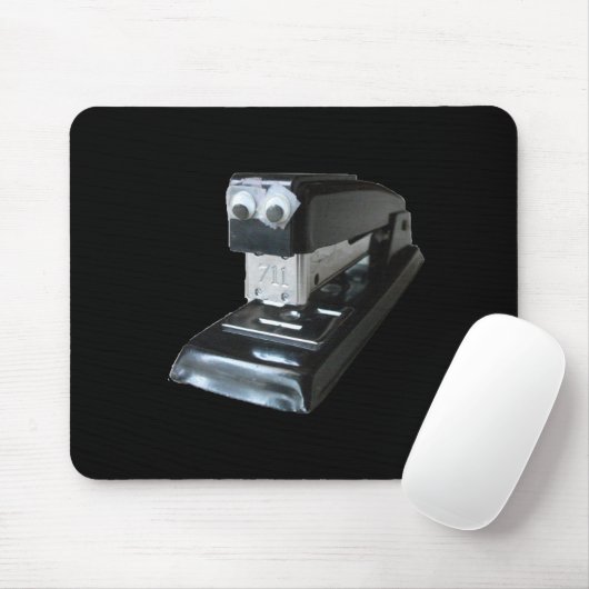 Googly-oyed Stapler Mousepad Muismat (Met muis)