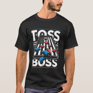 Gooi als een Baas Cornhole Grastuin Spel Sport Cor T-shirt