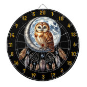 Gooi als een uil-ster dartbord (Voorkant)