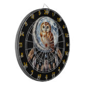 Gooi als een uil-ster dartbord (Voorkant Links)