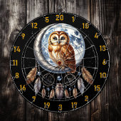 Gooi als een uil-ster dartbord