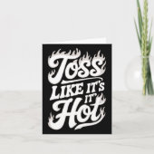 Gooi alsof het heet is kaart (Voorkant)