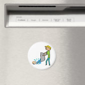 Gooi Baby weg met het badwater Magneet (Insitu (Vaatwasser))