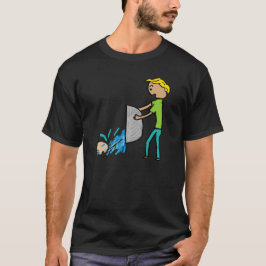 Gooi Baby weg met het badwater T-shirt