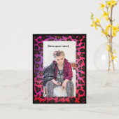 Gooi de kookrichting weg tijdens het bakken kaart (Gele Bloem)