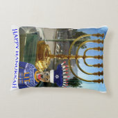 Gooi de rechthoek van het kussen. Gelukkige Chanoe Accent Kussen (Achterkant)