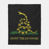 Gooi deken DONT TREAD OP ME tuinslang (Voorkant)