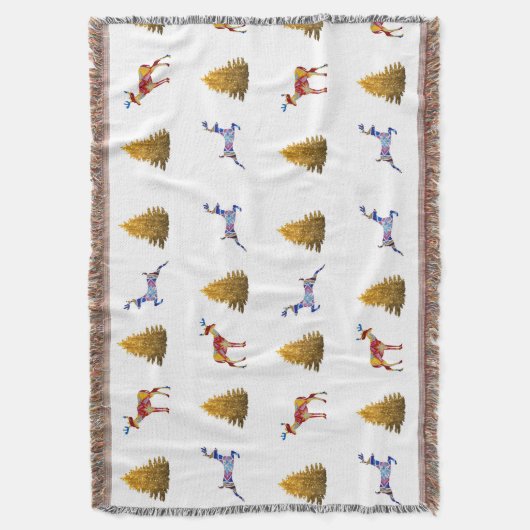 Gooi deken Kersttijd (Voorkant Verticaal)