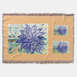 Gooi Deken Rare Blue Dalhia