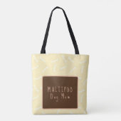 Gooi een Bone MALTIPOO Canvas tas (Achterkant)