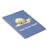 Gooi geen slakken notitieboek (Rechterzijde)